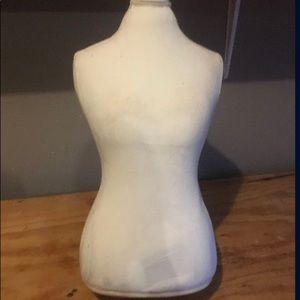 Dress form with stand